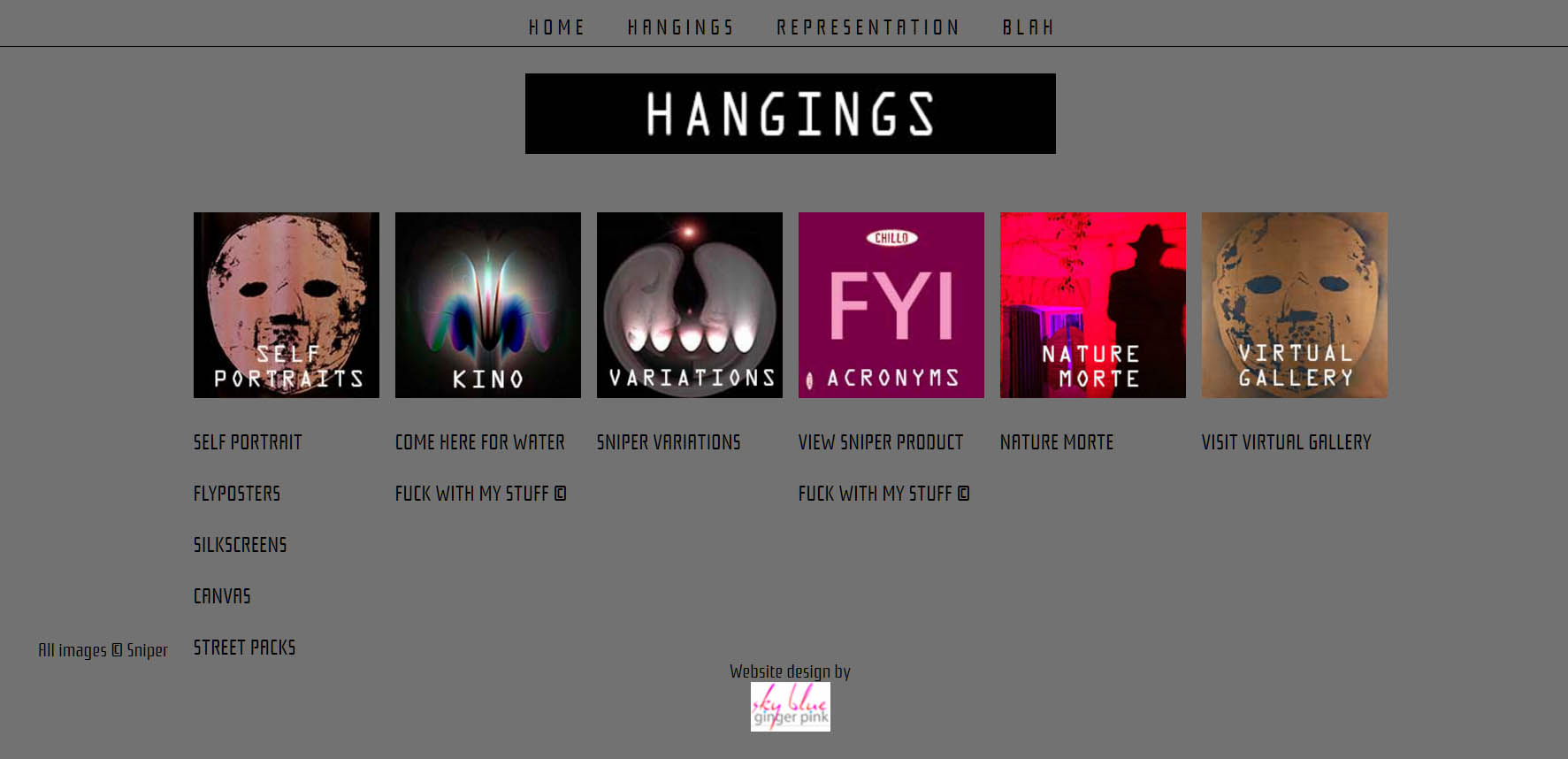 Artist website